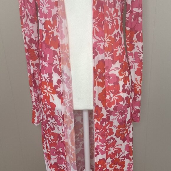 NWT Dolls Kill Aloha State Print Duster - Picture 2 of 11